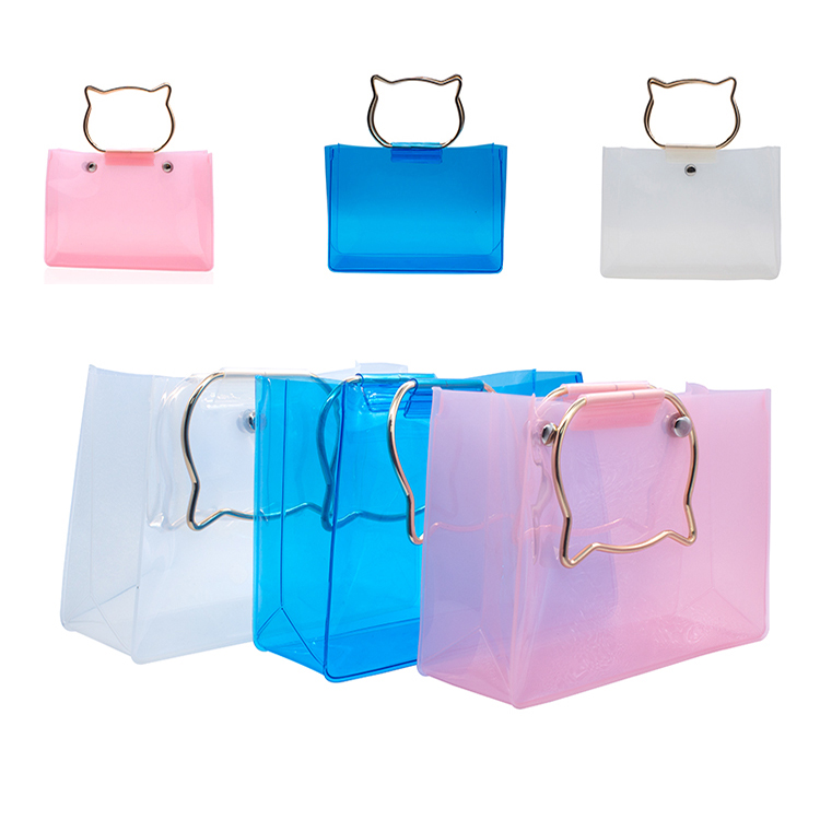 PVC bag with cat head handle (3)